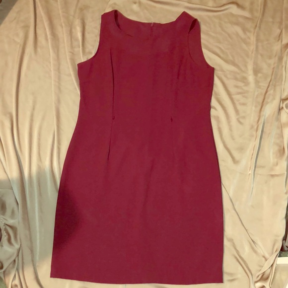 Vintage Carina Fashion Burgundy Dress - Picture 1 of 7